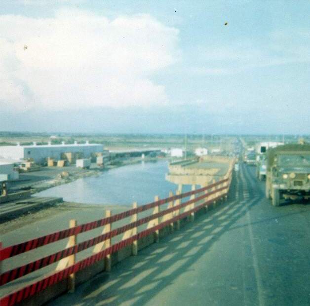 Section Of The Newport Bridge Blown Out During The May 12th 1968 Attack
