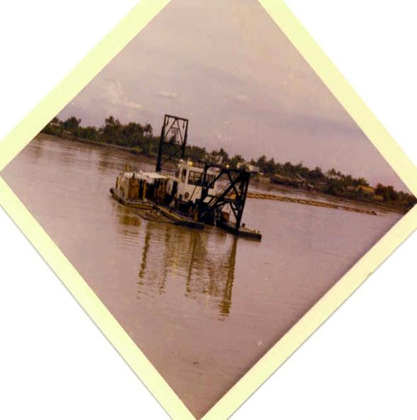Dredging The Saigon River