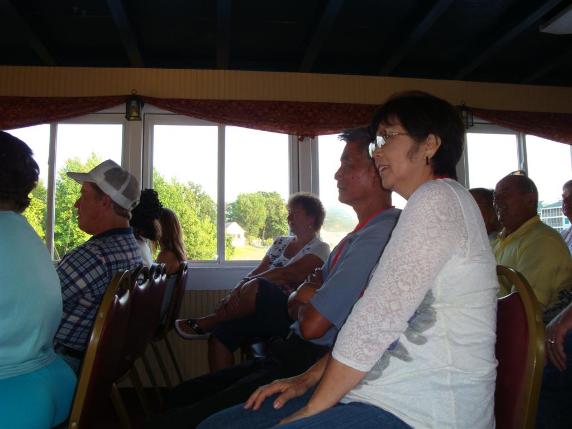 Wilfred & Thelma Lam Watching The Show - Photo courtesy of Al & Carol Furtado.