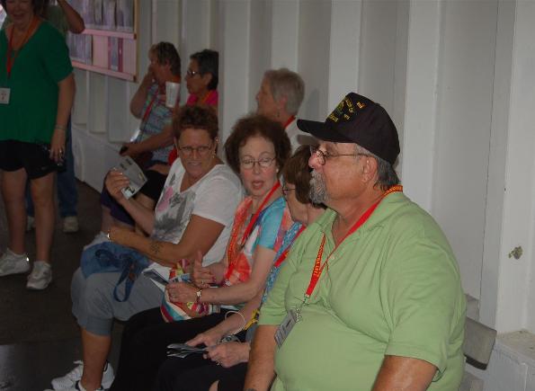 Ronald Looking After The Girls - LOL - Photo courtesy of Jim & Ann O’Keefe