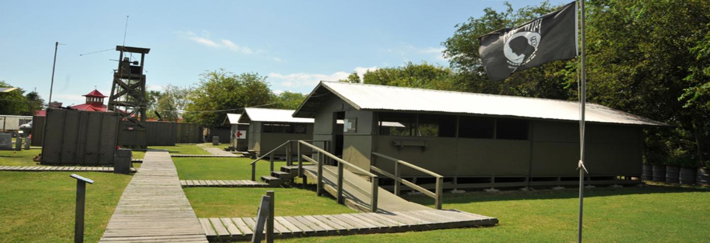 Patriots Point's Vietnam Naval Support Base Camp features many of the various craft used to combat the dangers of patrolling the jungle