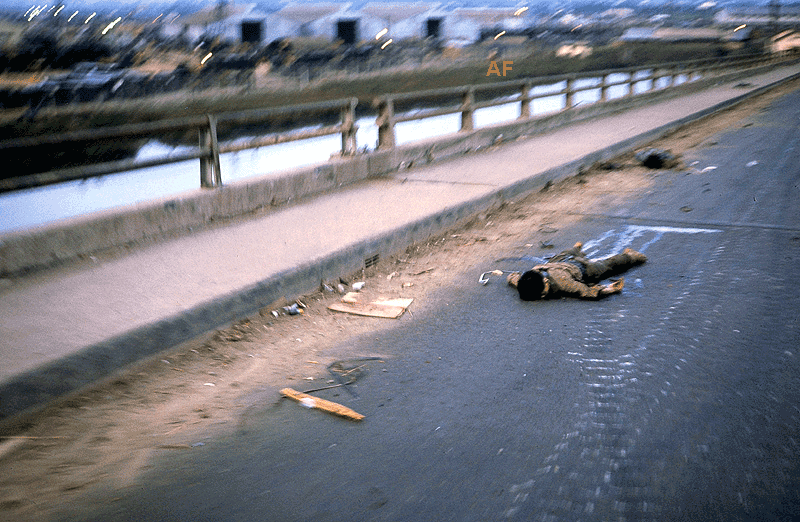 Battle At The Newport Bridge - February 2nd 1968 i Photo Courtesy of SP/4 Frederick W. 