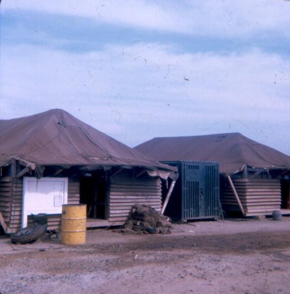 Newport Security Guards First Living Quarters - Things Were Pretty Bad Here