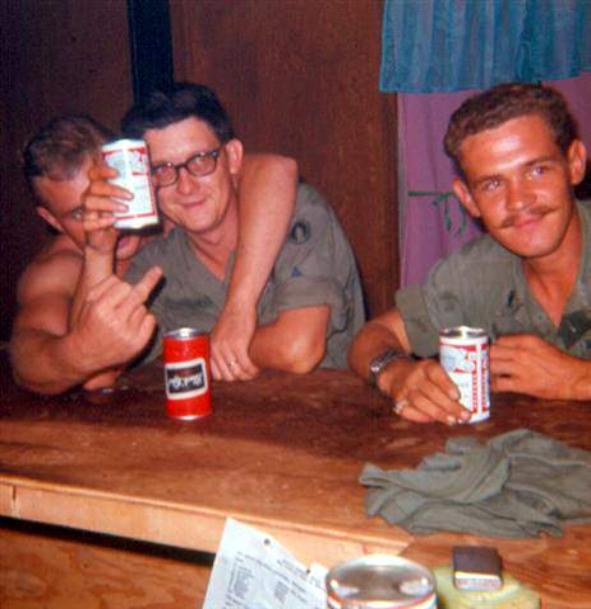 More Of The Guards Off Duty In The Day Room Bar