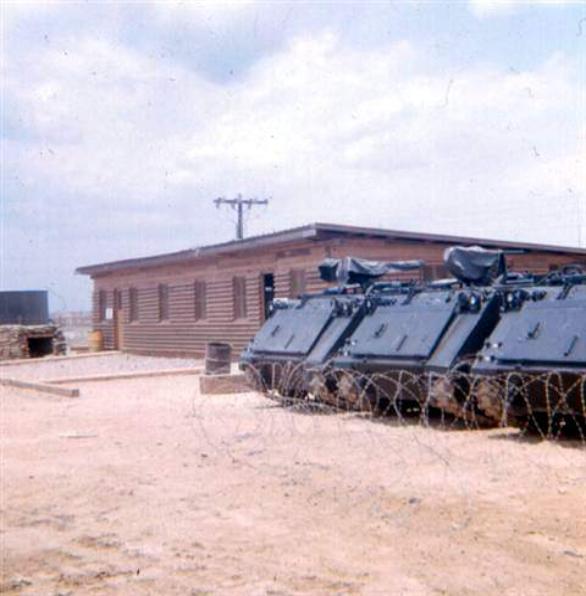 Guards Moved Into The Old Carpenters Building  - This Was An Upgrade From Tents