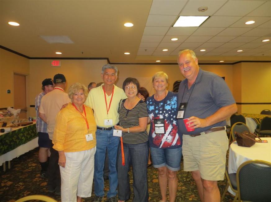 Rose Prado - Wilfred & Thelma Lam - Brenda & Rick Rawlings - Photo courtesy of Bob & Bernie Grier.