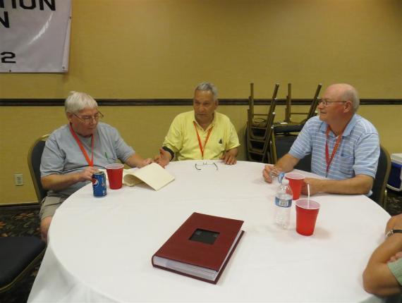 Carlos Sisneros - Tony Bracero - Harold Sharp - Photo courtesy of Bob & Bernie Grier.