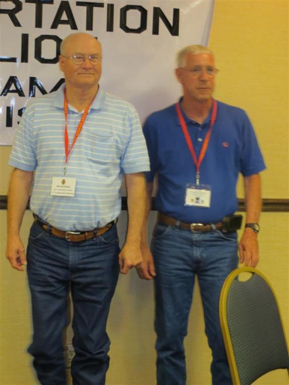 Harold Sharp & Harry Shelton - Photo courtesy of Bob & Bernie Grier.