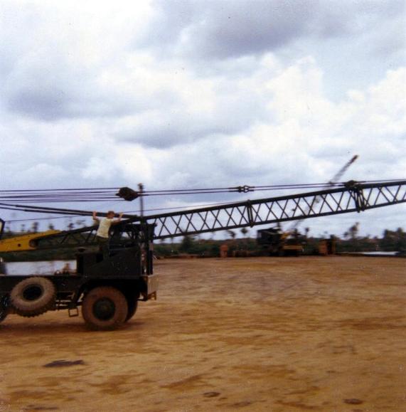 Getting A Crane Into Place