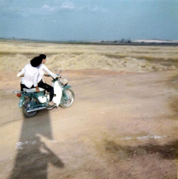 Some Of The Local Vietnamese Near The Barge Site