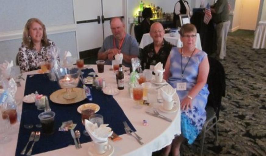 Ginny - Gary - Mike - Kathy - Photo courtesy of David & Roberta McNaught.