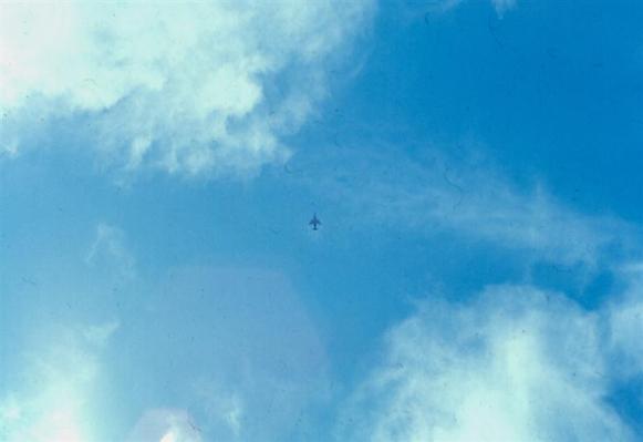 Same Jet Directly Overhead Making Another Run