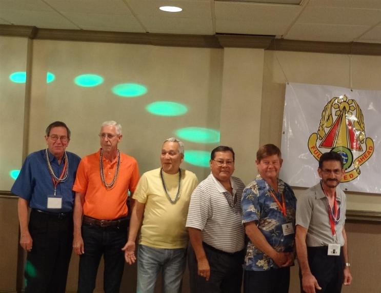 154th TC Members - Vern - Harry - Tony - Manny - Tom - Al - Photo courtesy of Tom & Lilia Poston.