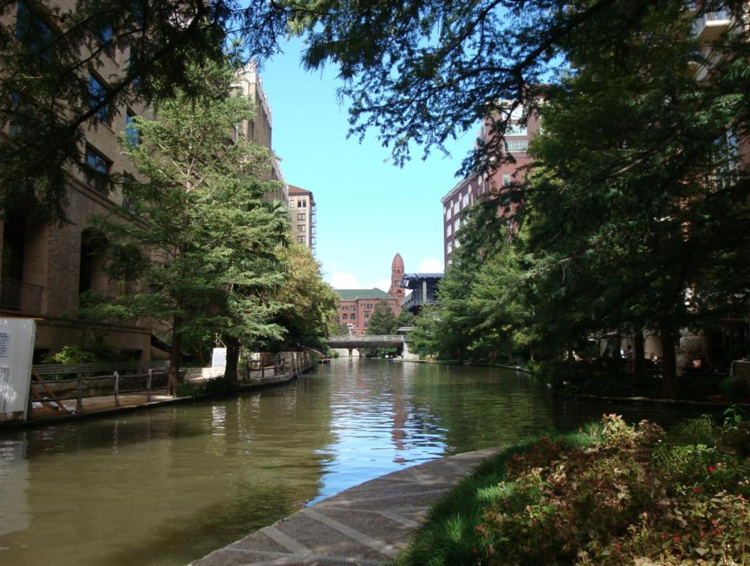 The Beautiful San Antonio River Walk -  In The  Quiet Early Morning - Photo courtesy of Al & Carol Furtado