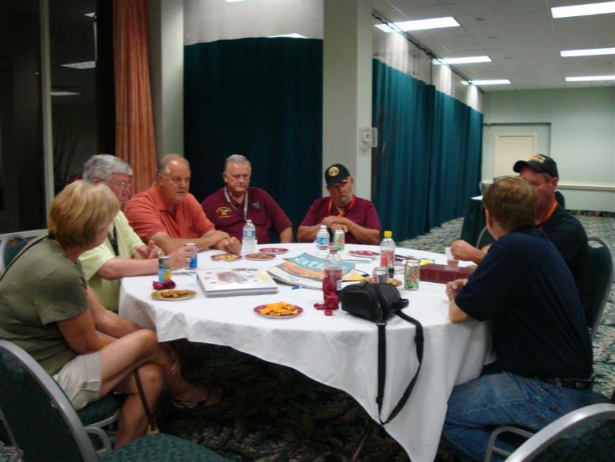 Brenda Rawlings - John Shook - Rick Rawlings - Dale Taylor - Gary Browne - Jim McCormick - David Covert  - Photo courtesy of Al & Carol Furtado