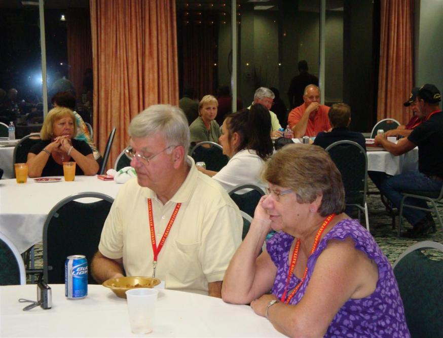 Tom & Vickie Reckers Attending Their 3rd Reunion. They are regulars now. Photo courtesy of Al & Carol Furtado.