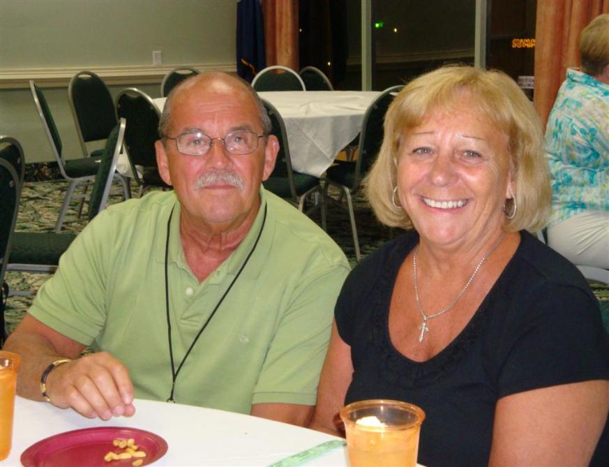 Nelson & Lorraine Ouellette - What great smiles. - Photo courtesy of Al & Carol Furtado.