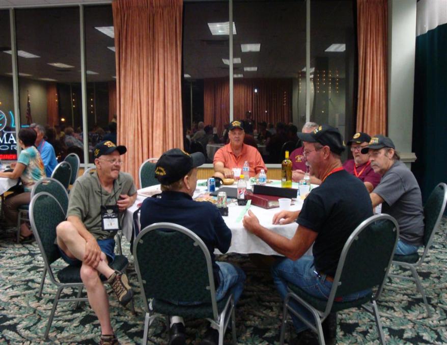 Waiting for the next winning number. - Photo courtesy of Al & Carol Furtado.