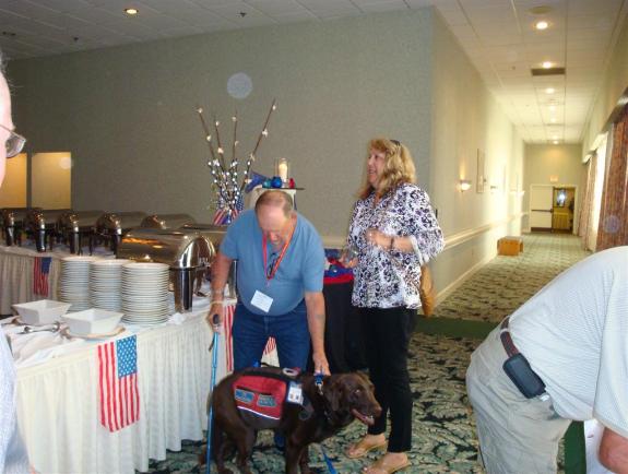 Gary & Ginny Browne With Patsy - Photo courtesy of Al & Carol Furtado.