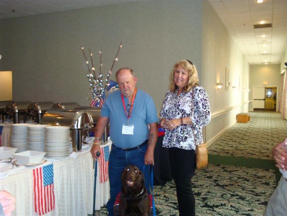 Gary & Ginny Browne With Patsy - Photo courtesy of Al & Carol Furtado.