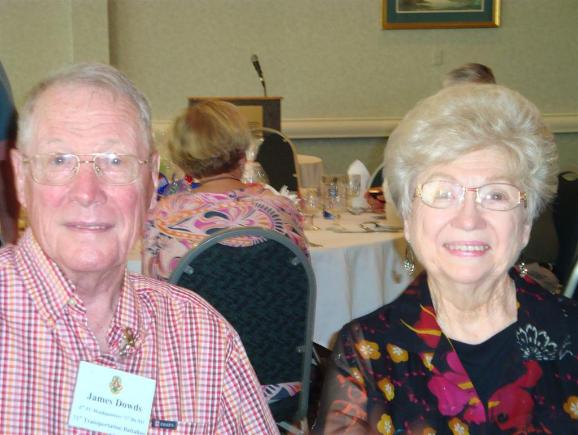 James & Sybil Dowds - Hot Springs, Arkansas - HQ 4th TC 1966  - HQ 71st BN XO - Photo courtesy of Al & Carol Furtado. 