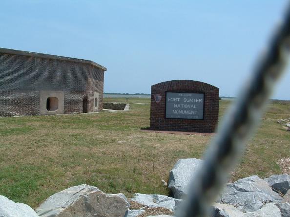 Outside Fort Sumter - Photo courtesy of Randy & Jan Richmond.