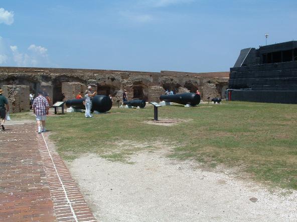 Inside Fort Sumter  - Photo courtesy of Randy & Jan Richmond.