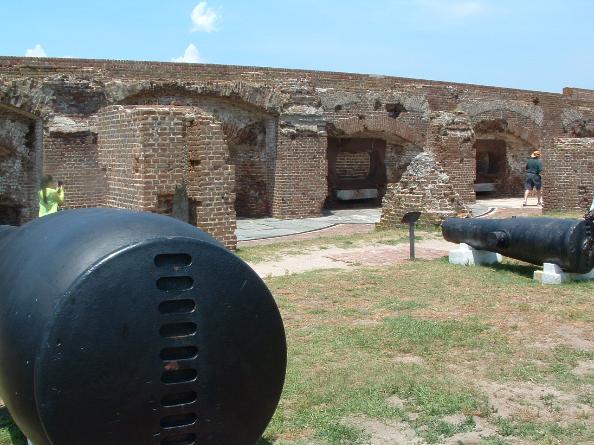 Inside Fort Sumter  - Photo courtesy of Randy & Jan Richmond.