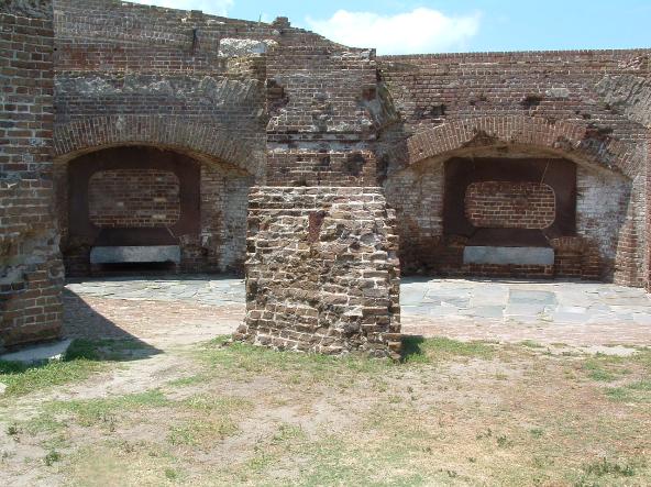 Inside Fort Sumter  - Photo courtesy of Randy & Jan Richmond.