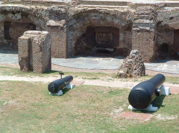 Inside Fort Sumter  - Photo courtesy of Randy & Jan Richmond.