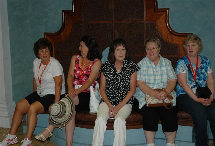 Kay Shook - Rose LeMoine - Judith Koziel - Joanne Allan - Brenda Shelton - Photo courtesy of Bob & Bernie Grier