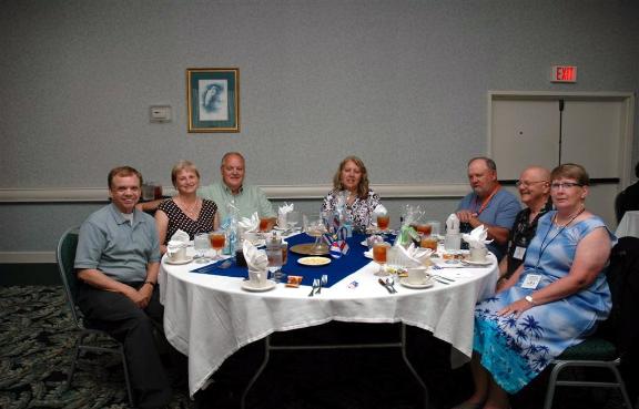 Dave Covert - Rick & Brenda Rawlings - Gary & Ginny Browne - Mike & Kathy Bayne - Photo courtesy of Bob & Bernie Grier.