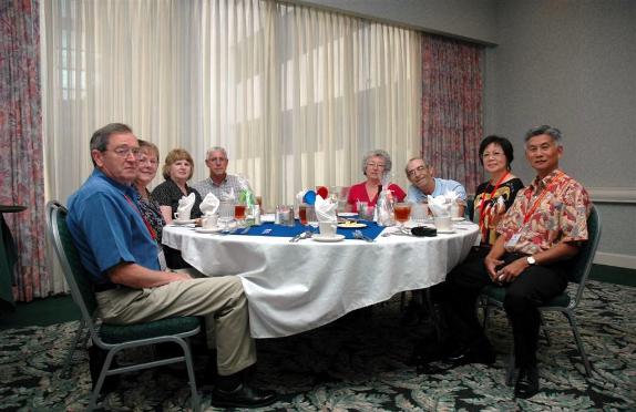 Vernon & Joanne Allen - Harry & Brenda Shelton - Dean & Elaine Thome - Wilfred & Thelma Lam - Photo courtesy of Bob & Bernie Grier.