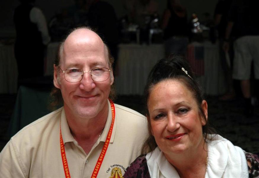 Bob Grier & Bernie Krupa Grier - Attending the reunion in memory of Bernie’s brother, Jim Krupa, 154th TC 1966-1967.