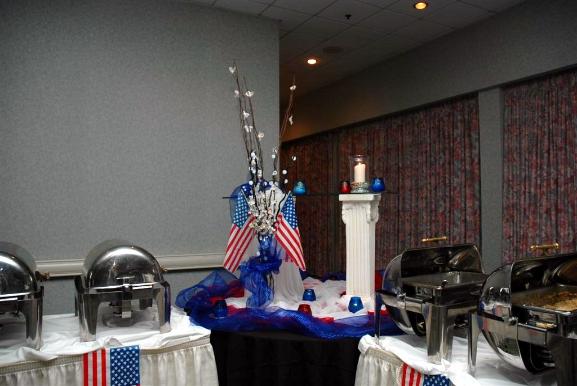 Banquet Decorations - Photo courtesy of Bob & Bernie Grier.