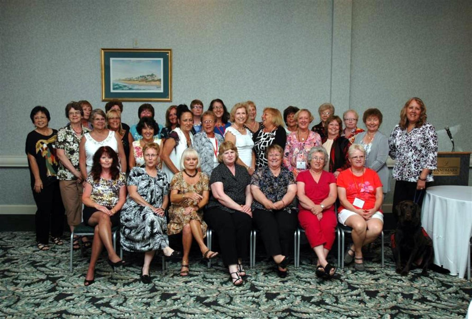 Women - 71st Group Photo - Photo courtesy of Bob & Bernie Grier.