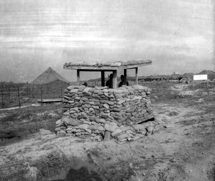 Guard Bunker At Back Entrance Of Camp Camelot