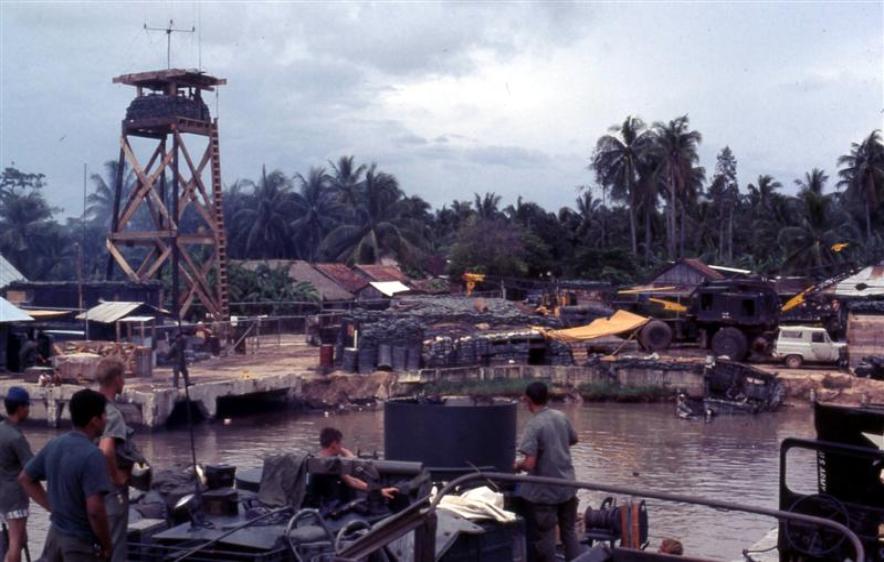 Looking At The Ben Keo Base From River