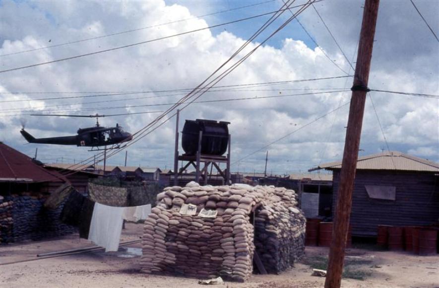 Base Camp At Tay Ninh - 154th TC Company Area - Oct 1969
