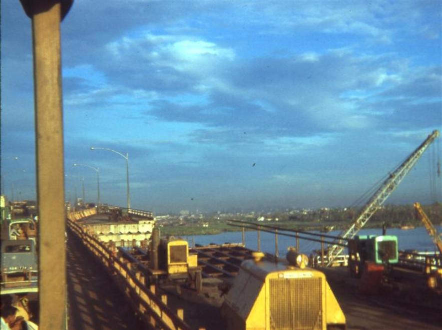 Newport Bridge Sapper Damage - May 1968