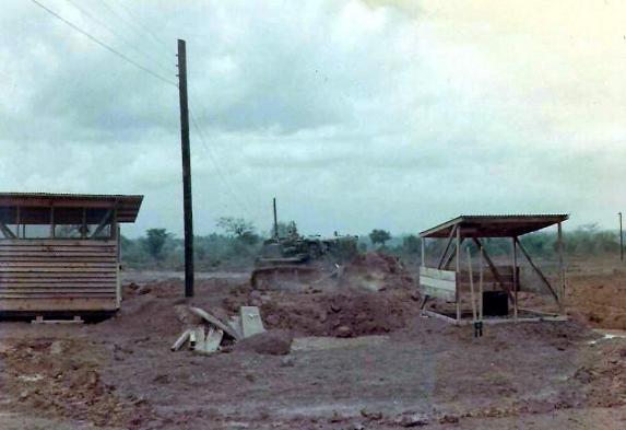 Building Of Adams Huts And New Bunker Using Missile Shipping Containers