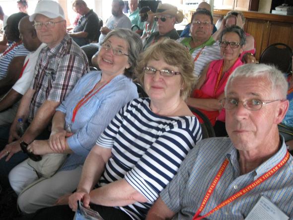 Harold - Jan - Brenda - Harry - Photo courtesy of Rich Morawa.