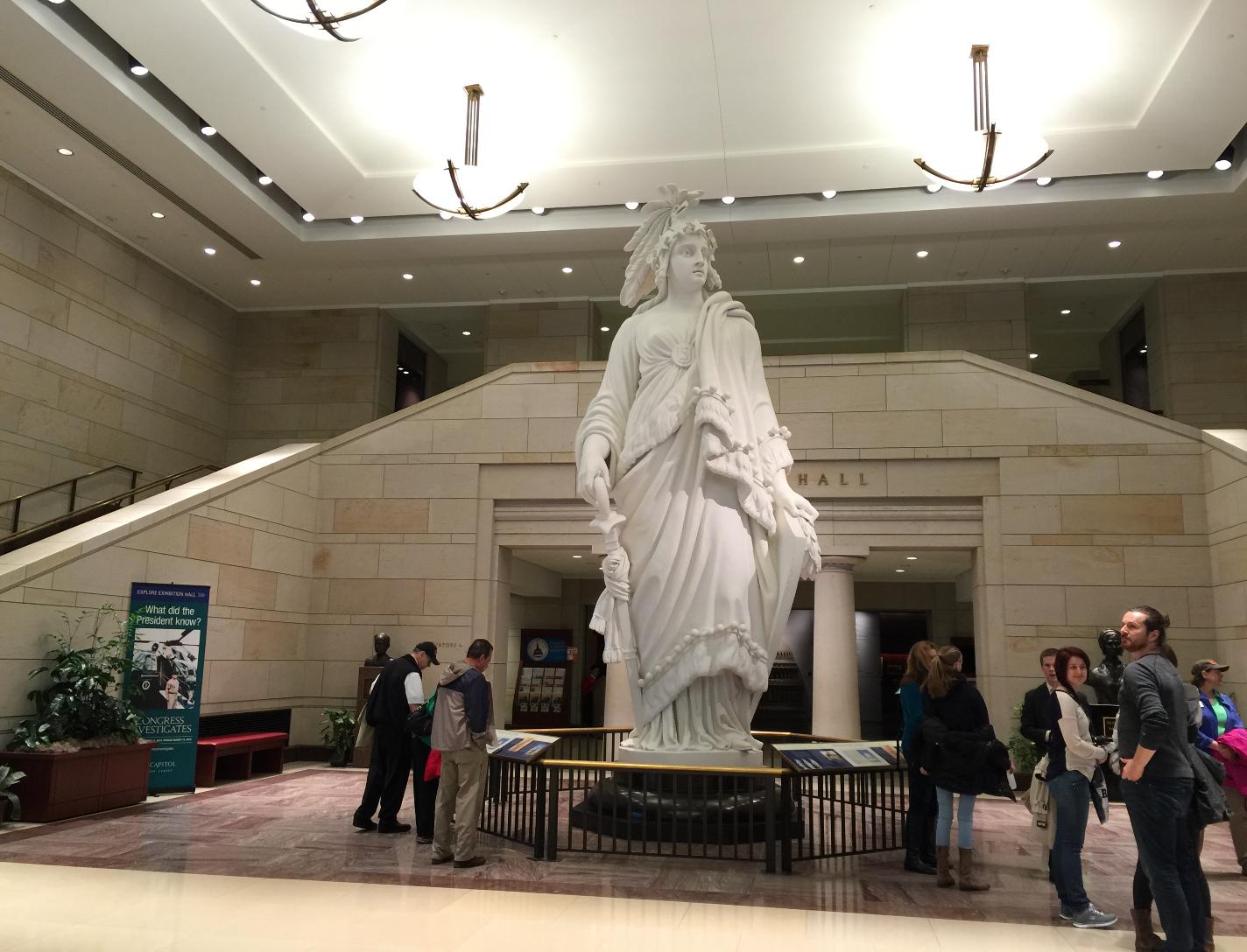 The statue Of Freedom - Photo courtesy of Al & Carol Furtado