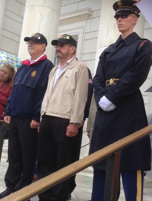Laying Of The 71st Wreath Performed By Larry Neuman - Richard Morawa - Gerne Linn - Al Furtado