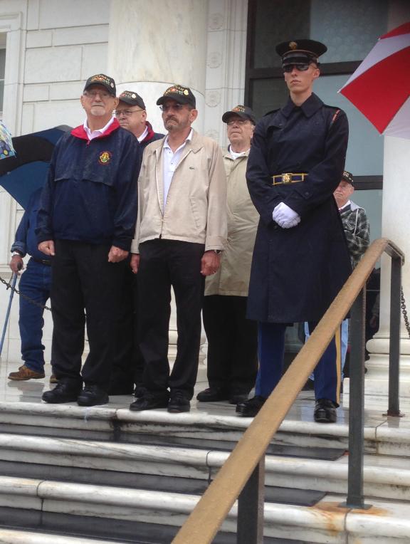 Laying Of The 71st Wreath Performed By Larry Neuman - Richard Morawa - Gerne Linn - Al Furtado
