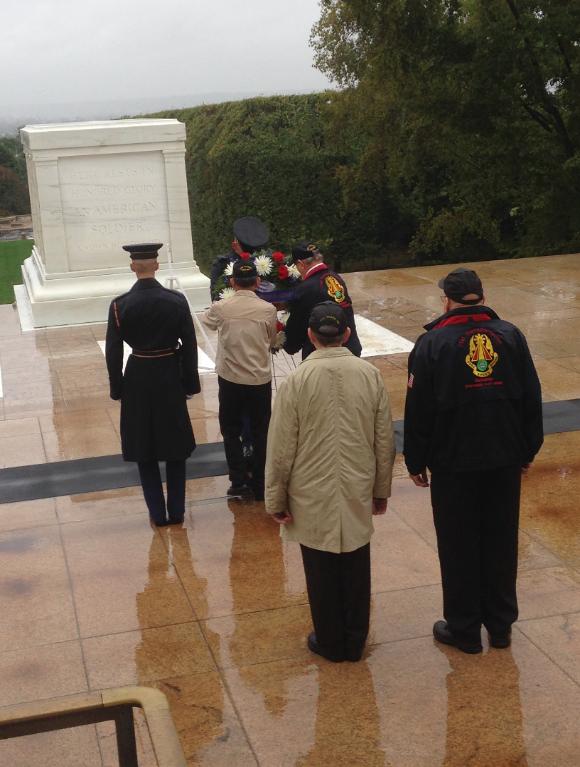 Laying Of The 71st Wreath Performed By Larry Neuman - Richard Morawa - Gerne Linn - Al Furtado