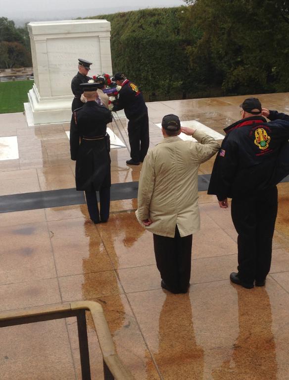 Laying Of The 71st Wreath Performed By Larry Neuman - Richard Morawa - Gerne Linn - Al Furtado