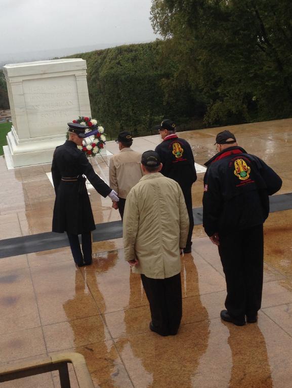 Laying Of The 71st Wreath Performed By Larry Neuman - Richard Morawa - Gerne Linn - Al Furtado