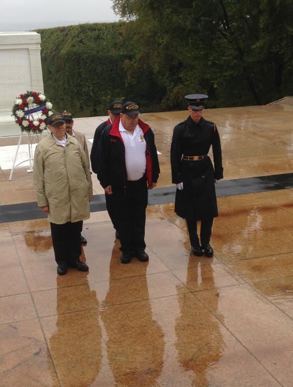 Laying Of The 71st Wreath Performed By Larry Neuman - Richard Morawa - Gerne Linn - Al Furtado
