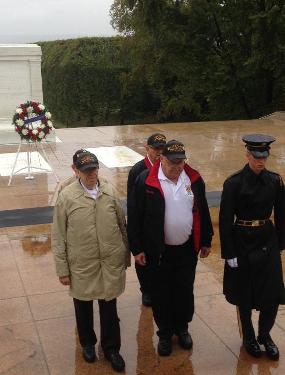 Laying Of The 71st Wreath Performed By Larry Neuman - Richard Morawa - Gerne Linn - Al Furtado